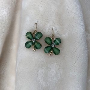Lucky leaf earrings